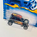 2001 Hot Wheels 32 Ford Vicky 125 negro 5SP base ZAMAC