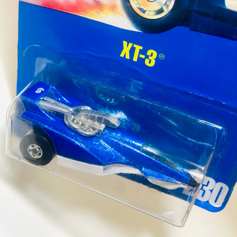 1995 Hot Wheels XT-3 azul BW