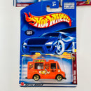 2002 Hot Wheels Wild Frontier Series Colección Set de 4 - 59 Chevy Impala, 32 Ford Delivery, Ice Cream Truck, Power Plower Bywayman