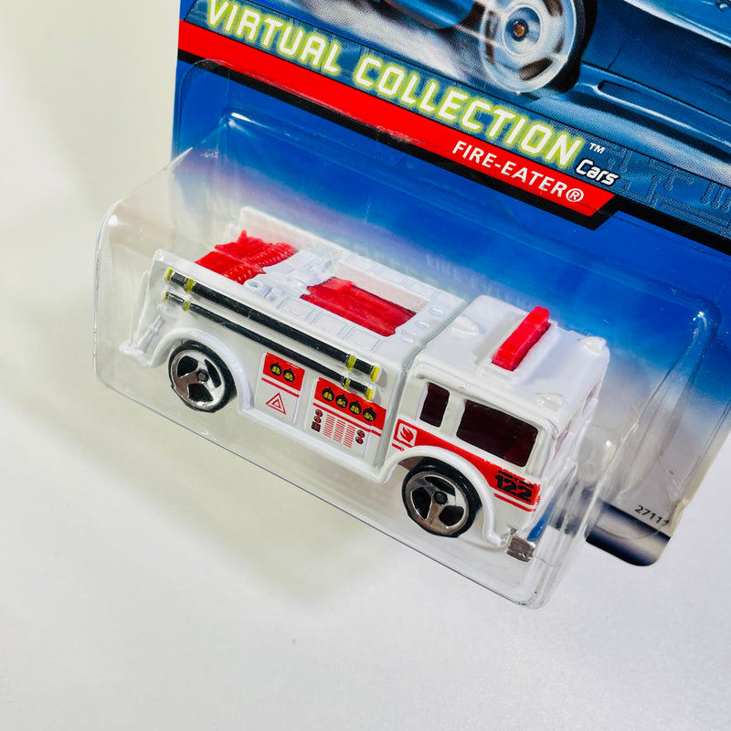 2000 Hot Wheels Virtual Collection Fire Eater blanco 3SP