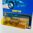1992 Hot Wheels Vampyra 166 negro BW base ZAMAC