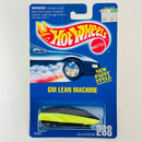 1995 Hot Wheels GM Lean Machine 268 verde fluorescente UH