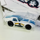 2019 Hot Wheels Larry Wood 50th Anniversary Series Shelby Cobra Daytona blanco 5SP