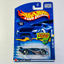 2002 Hot Wheels Sol-Aire CX-4 153 azul metálico 3SP