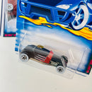 2001 Hot Wheels Rat Rods Series Colección Set de 4 - Track T, 33 Ford Roadster, Phaeton, Shoe Box 49 Ford