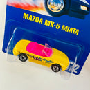 1992 Hot Wheels Mazda MX-5 Miata 172 amarillo BW