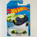 2019 Hot Wheels Street Beasts Skull Crusher blanco GitD OH5 - Brilla en la oscuridad