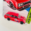 2014 Hot Wheels HW Workshop 71 Datsun Bluebird 510 Wagon rojo MC5