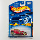 2000 Hot Wheels Hot Rod Magazine Phaeton 005 rojo metálico LW base ZAMAC