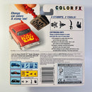1995 Hot Wheels Color FX Super Stampers Fat Fendered 40 Ford gris y negro BW