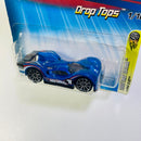 2005 Hot Wheels Drop Tops First Editions Low C-GT 021 azul 10SP