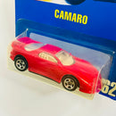 1995 Hot Wheels Chevrolet Camaro 262 rojo 5SP