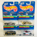 1998 Hot Wheels Dash 4 Cash Series Colección Set de 4 - Ferrari F40, Jaguar XJ220, Audi Avus Quattro, Dodge Viper RT/10