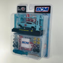2021 M2 Machines Model Kit Limited Edition 1/8,280 B&M 1966 Dodge Charger Gasser turquesa R40 Llantas de Goma