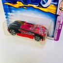 2003 Hot Wheels Carbonated Cruisers MX48 Turbo 086 negro PR5