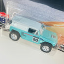 2022 Hot Wheels Premium Car Culture American Scene Ford Bronco R celeste Llantas de Goma RR