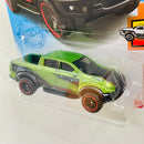 2021 Hot Wheels HW Hot Trucks 19 Ford Ranger Raptor verde metálico BAJA5