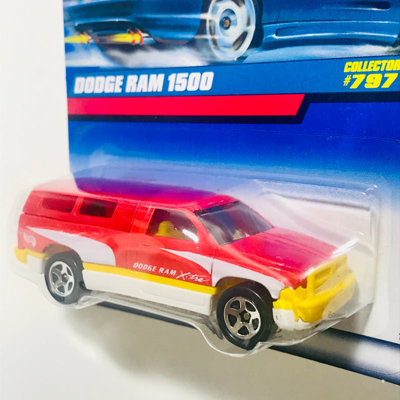 1998 Hot Wheels Dodge Ram 1500 797 rojo 5SP