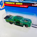 1999 Hot Wheels Terrorific Series Colección Set de 4 - At-A-Tude, Cat-A-Pult, Sweet 16 II, Splittin Image II