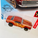 2020 Hot Wheels HW Flames 67 Camaro marrón metálico MC5