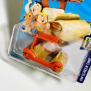 2020 Hot Wheels HW Screen Time The Flintstones Flintmobile Los Picapiedra naranja 5SP