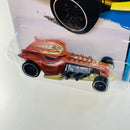 2015 Hot Wheels HW City Bad Ratitude Ratical Racer marrón PR5