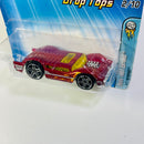 2005 Hot Wheels Drop Tops First Editions 57 Nomad 022 rojo PR5 base ZAMAC