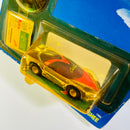 1990 Hot Wheels California Custom Pontiac Banshee dorado Llantas de Goma RR base ZAMAC