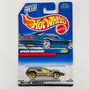 1999 Hot Wheels Speed Machine Mantis 1088 negro 5DOT base ZAMAC