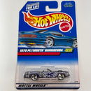 1999 Hot Wheels 1970 Plymouth Barracuda 1035 morado 3SP