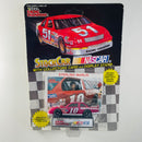 1992 Racing Champions Stock Car NASCAR Sterling Marlin 10 Maxwell House Chevrolet Lumina rojo Llantas Goodyear