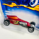 2002 Hot Wheels Sweet 16 II 212 rojo 5SP base ZAMAC