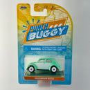 2021 Jada Majorette Punch Buggy Slug Bug Volkswagen Beetle verde con blanco