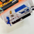 2000 Matchbox Snow Explorer Snow Groomer 78 plata metálico