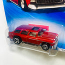 2010 Hot Wheels Hot Auction Classic Chevy Nomad rojo 5SP