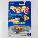 1995 Hot Wheels Goodyear Blimp 194 gris con Góndola Plata