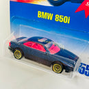 1995 Hot Wheels Gold Medal Speed BMW 850i 255 azul metálico Gold LW