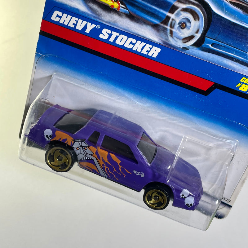1998 Hot Wheels Chevy Stocker 870 morado SB