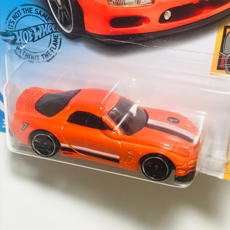 2020 Hot Wheels HW Turbo '95 Mazda RX-7 naranja PR5