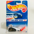 1995 Hot Wheels First Editions Big Chill blanco sin tampo Pala Naranja