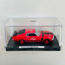2018 M2 Machines Chase Limited Edition 1/750 Coca Cola Auto-Haulers 1970 Ford Mustang BOSS 302 rojo Llantas de Goma - Loose con Caja Acrílica