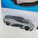 2022 Hot Wheels HW Screen Time James Bond No Time To Die Aston Martin Valhalla Concept plata metálico 10SP Tarjeta Internacional