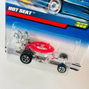1999 Hot Wheels Hot Seat 999 cromado con rojo 5SP base ZAMAC