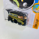2017 Hot Wheels Surf's Up Volkswagen Kool Kombi negro 5SP