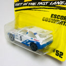 1995 Matchbox Super Fast Ford Escort Cosworth 52 blanco