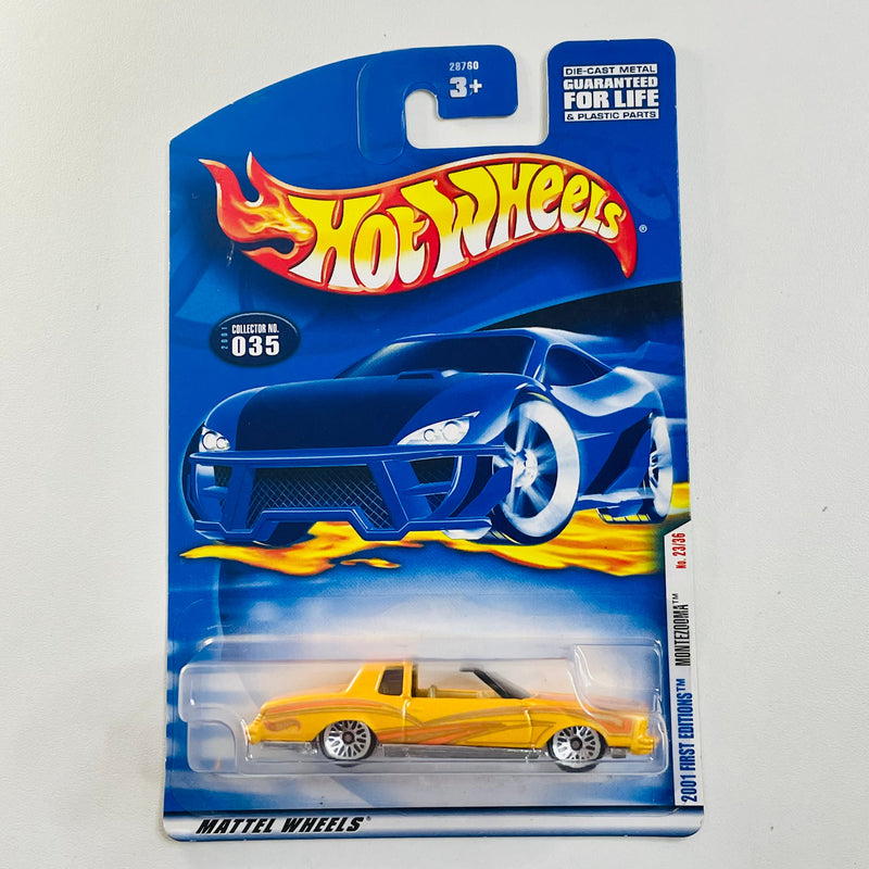 2001 Hot Wheels First Editions Chevrolet Montezooma 035 amarillo LW