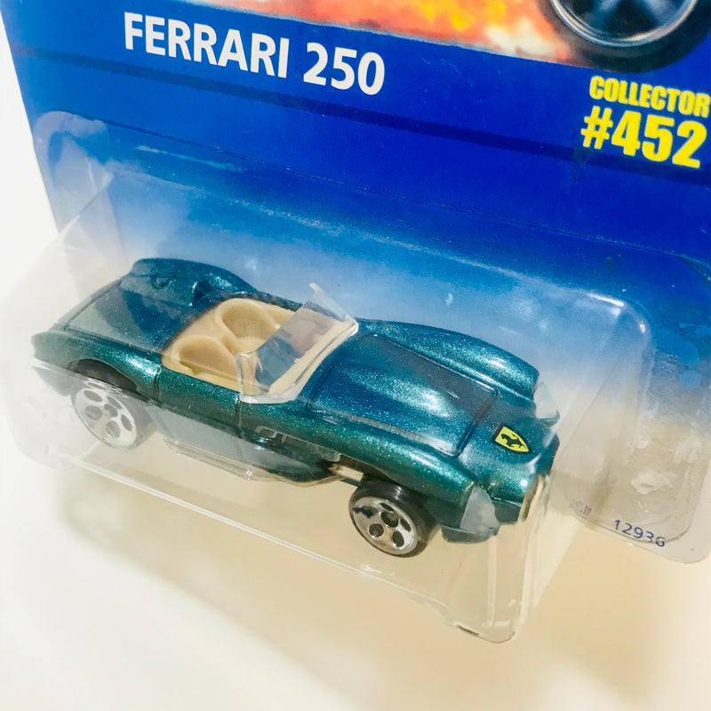 1996 Hot Wheels Ferrari 250 452 verde 5DOT