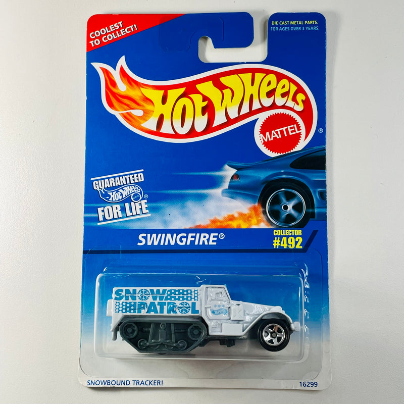 1996 Hot Wheels Swingfire 492 blanco 5SP