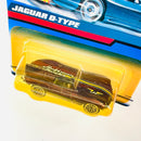 2000 Hot Wheels Jaguar D-Type rojo oscuro metálico LW