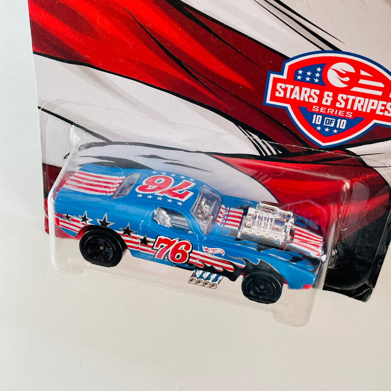 2016 Hot Wheels Stars & Stripes Rodger Dodger azul 5SP